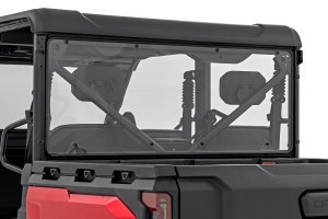 CFMOTO UFORCE U10 Pro Rear Cab Panel - Rough Country - Scratch-Resistant, UV-Protected Polycarbonate (AR2 hard-coated) - 2025+